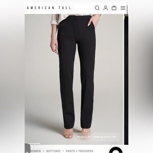American tall dress pants Elegant Black Women's Pants size 6 Tall